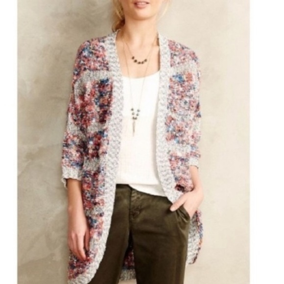 Anthropologie Sweaters - Anthro Noisy May Confetti Cocoon Cardigan